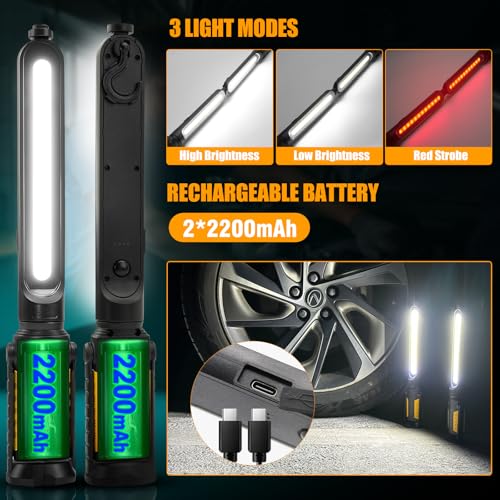 2400LM Rechargeable LED Work Light with Sensor Control I703728
